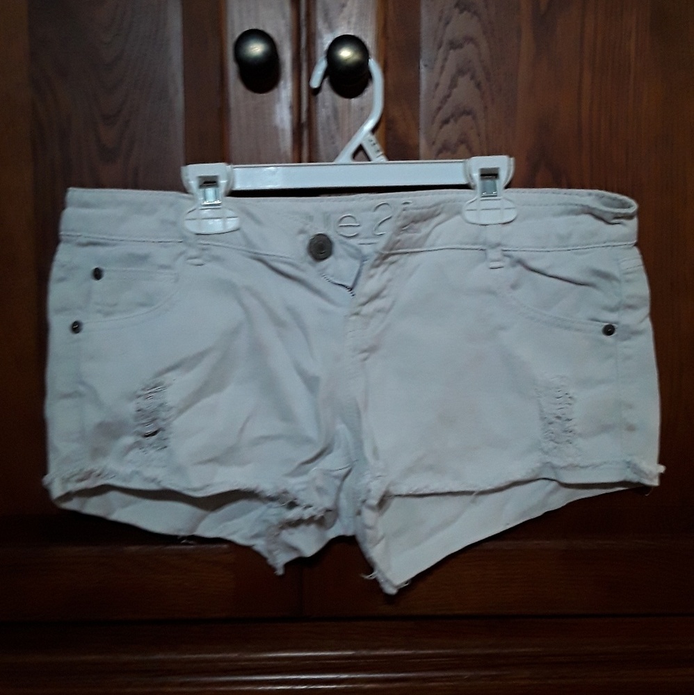 White shorts